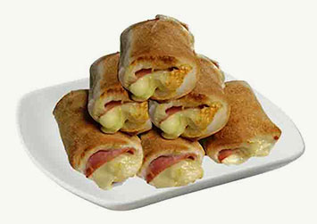 Produktbild Snack Rolls Schinken & Käse