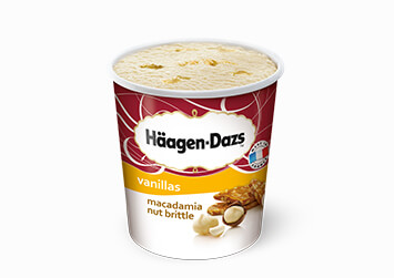 Produktbild Häagen-Dazs Macadamia Nut Brittle