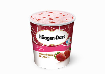 Produktbild Häagen-Dazs Strawberries & Cream