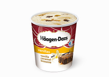 Produktbild Häagen-Dazs Vanilla Caramel Brownie