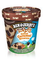 Produktbild Ben & Jerry's Topped Salted Caramel Brownie