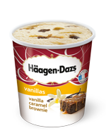 Produktbild Häagen-Dazs Vanilla Caramel Brownie